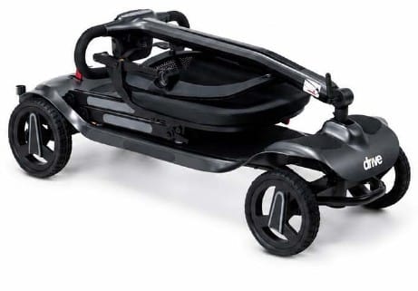Product image of Drive Aero Mg Folding Mobility Scooter  - drive aero mg folding mobility scooter folded zinc